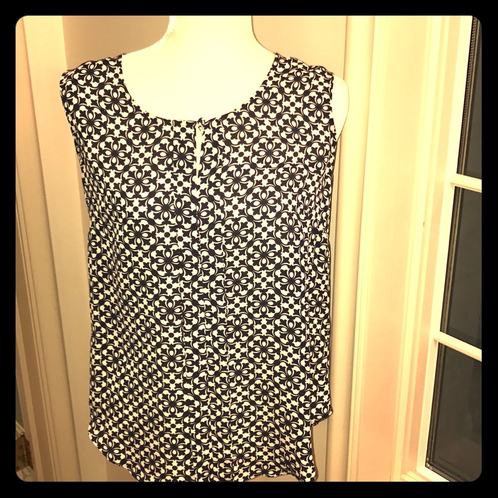 Laundry by Shelli Segal medium sleeveless blouse